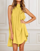 Gyneth - Stylish Halter Neck Dress