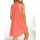 Gyneth - Stylish Halter Neck Dress