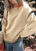 Marisa - Chic Contrast Sweater