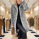 Leah - Leopard Print Coat