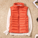 Galora - Waterproof Vest with White Duck Down