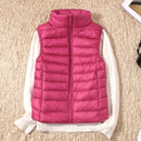 Galora - Waterproof Vest with White Duck Down