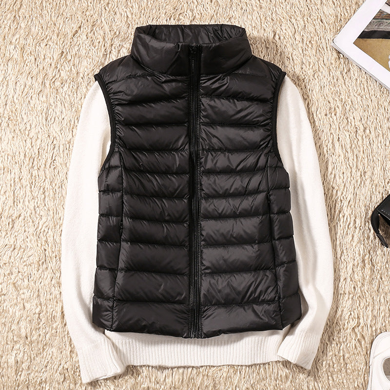 Galora - Waterproof Vest with White Duck Down
