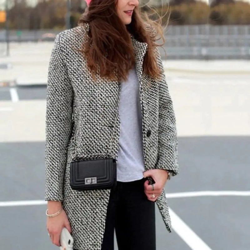 Evelyn - Chic Wool Winter Coat