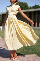 Solea - Stylish Cut-Out Dress