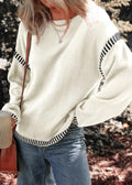 Marisa - Chic Contrast Sweater