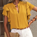 Amira - Stylish Blouse with Ruffled Sleeves