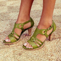 Karen - Heeled Comfort Sandals
