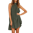 Gyneth - Stylish Halter Neck Dress