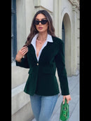 Miranda - Timeless Velvet Blazer