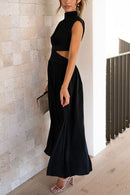 Solea - Stylish Cut-Out Dress