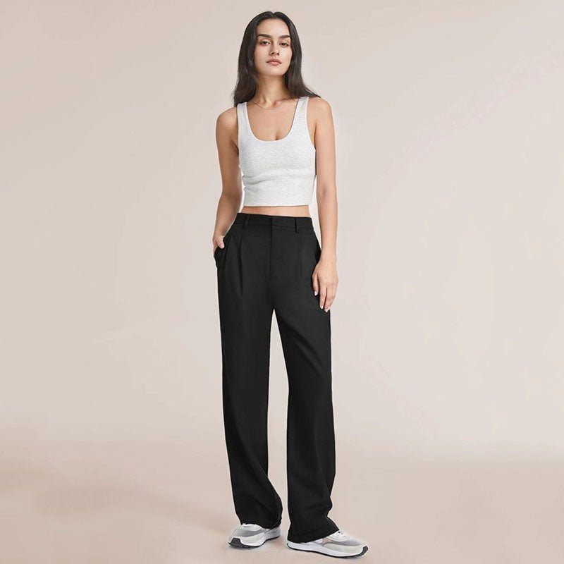 Liselot - Women's Loose Fit Wide Leg Trousers